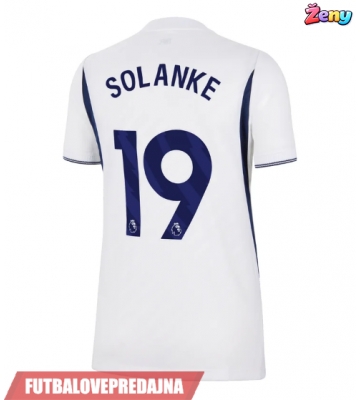 Lacne Ženy Futbalové dres Tottenham Hotspur Dominic Solanke #19 2026-27 Krátky Rukáv - Domáci